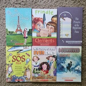 Scholastic Children's Book Set with Vibrant Covers